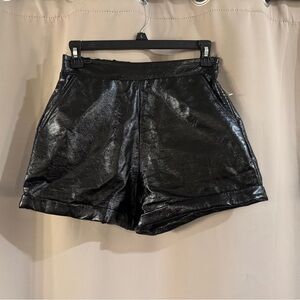 Black Women's Grey Lab  Shorts